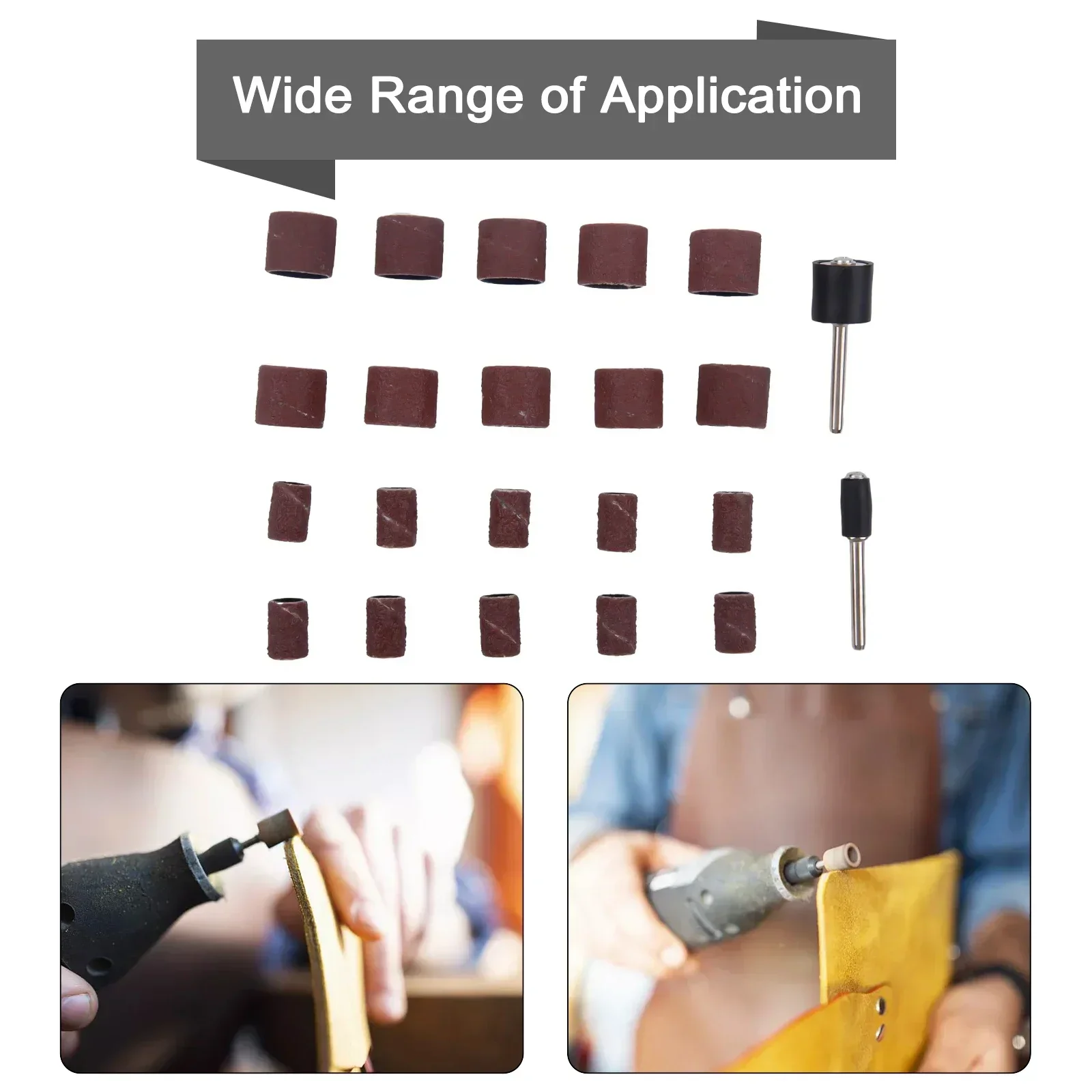 Brand New Workshop Equipment Sanding Ring Extension Rod 2 Size Sandpaper Accessories Replacement Rotary Tool Power Tool