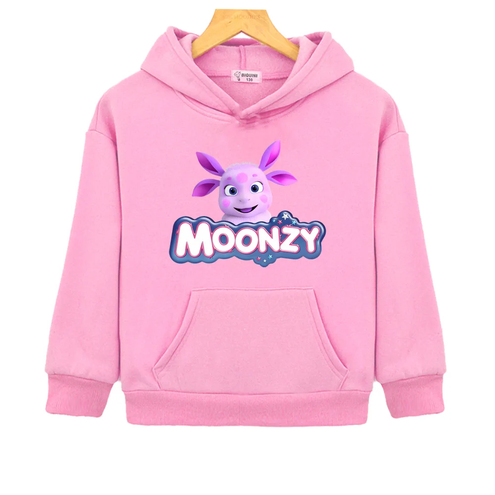 Luntik and His Friends 2026new style Boys Kids Hoodies kawaii Moonzy Cartoon Print Hoody Children Clothing Girls Clothes moletom