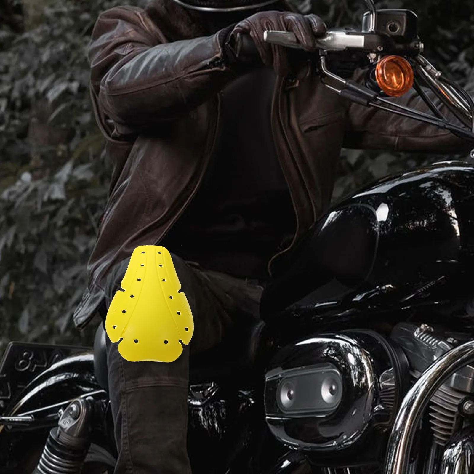 

1Set Riding Protective Gear Core Pads Removable Hip Knee Pads Breathable Motorcycle Bicycle Skateboard Safety Motorcycle Gear