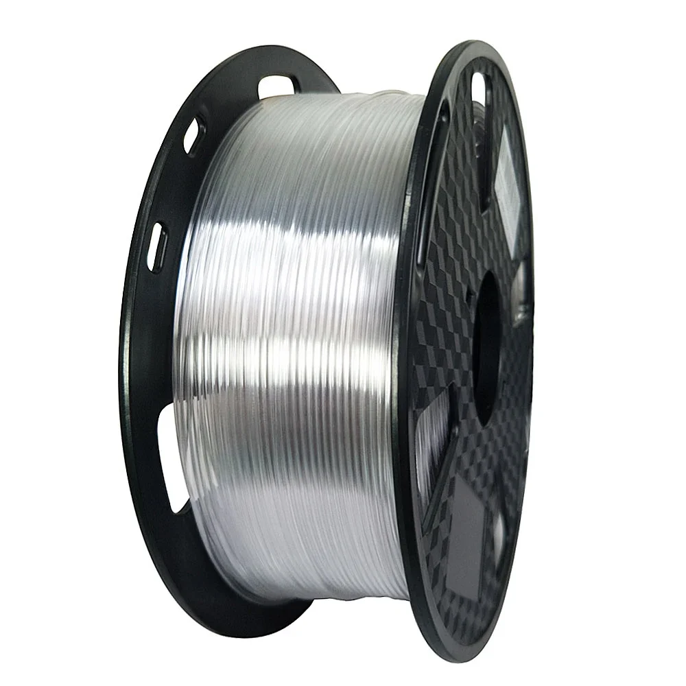 PETG 3D プリンタフィラメント透明 PETG 材料消耗品 1.75 ミリメートル PETG 透明材料 3D プリンタ 250 グラム/500 グラム/1 キロ