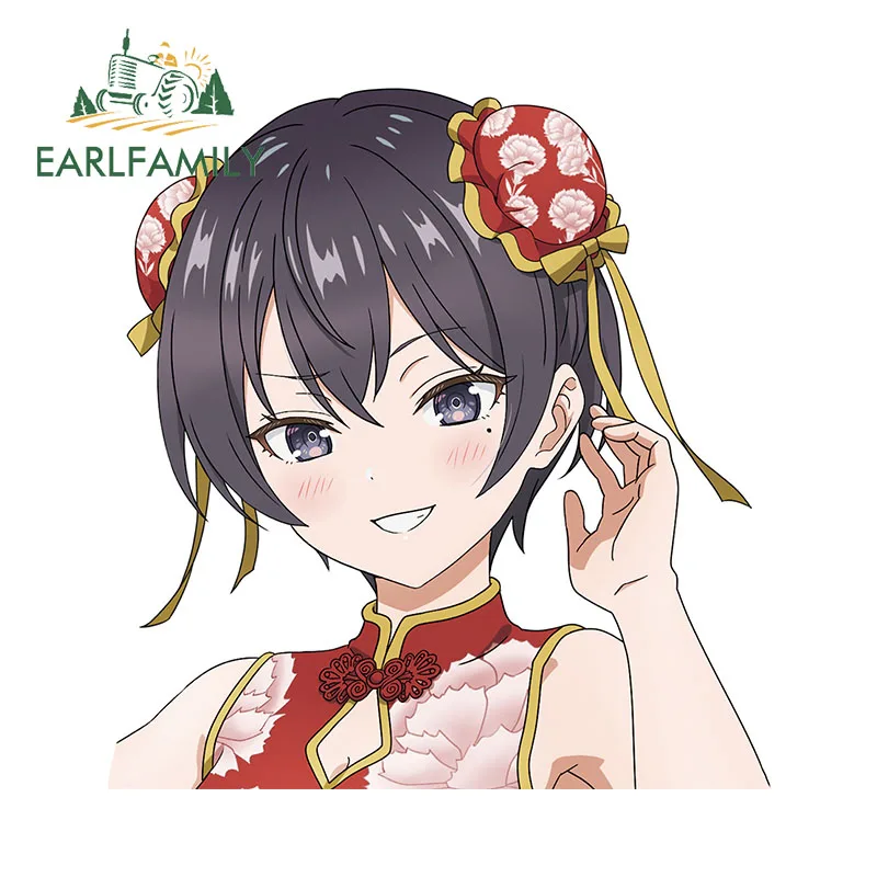 ملصقات سيارة من earlamila-Chisaki ، فستان صيني ، جامبوه ديكوت ، ملحقات لوحة أكريليك ، شارات لطيفة ، رسم توضيحي جديد ، 13 ×.