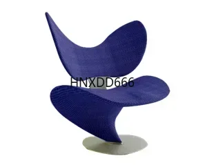 

American art modern design simple fiberglass hardware creative model house butterfly gourd chair