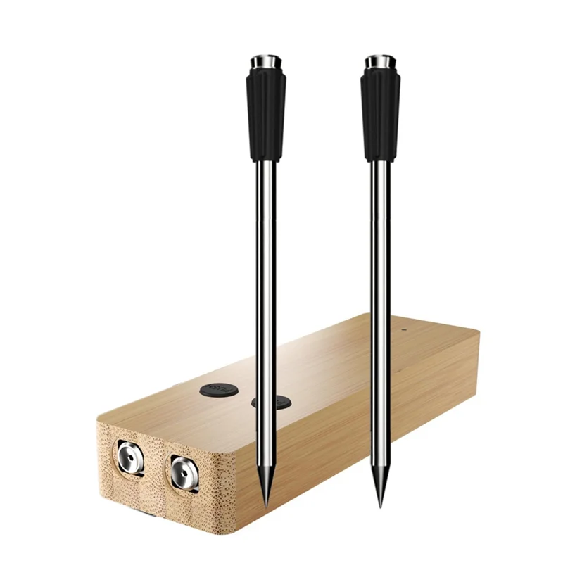 ABRE-Wireless Meat Thermometer Waterproof Probe Bluetooth Food Thermometer Support APP Remote Real-Time Monitoring