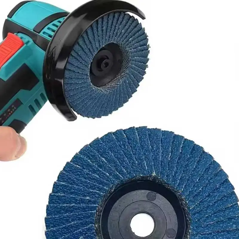 3 pz 75mm Dischi Lamellari Piatti 3 "Mole Mini Smerigliatrice Angolare Accessori Dischi Abrasivi Per Il Lucidatura Del Legno Del Metallo