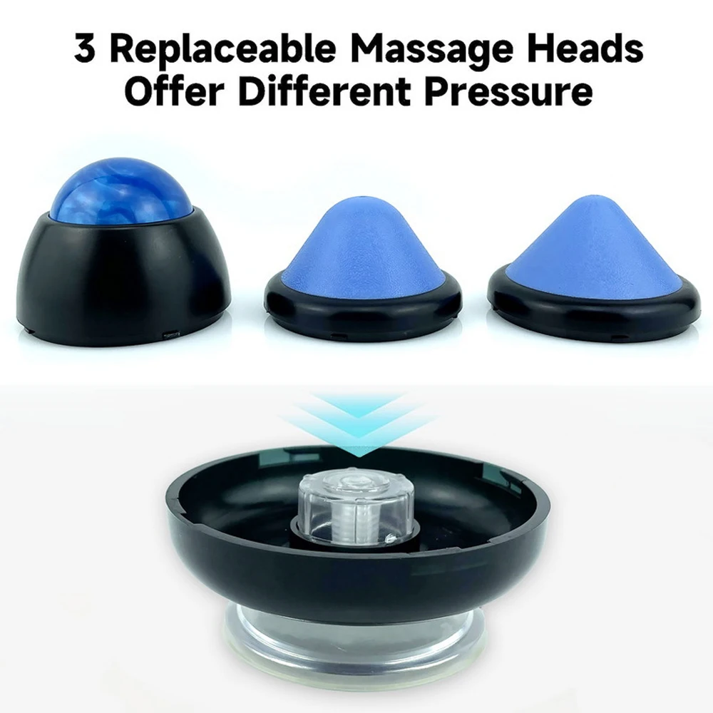 Trigger Point Ball Massage Tool Mountable Massage Ball Body Therapy Foot Back Waist Hip Relaxer Stress Release Muscle Relaxation