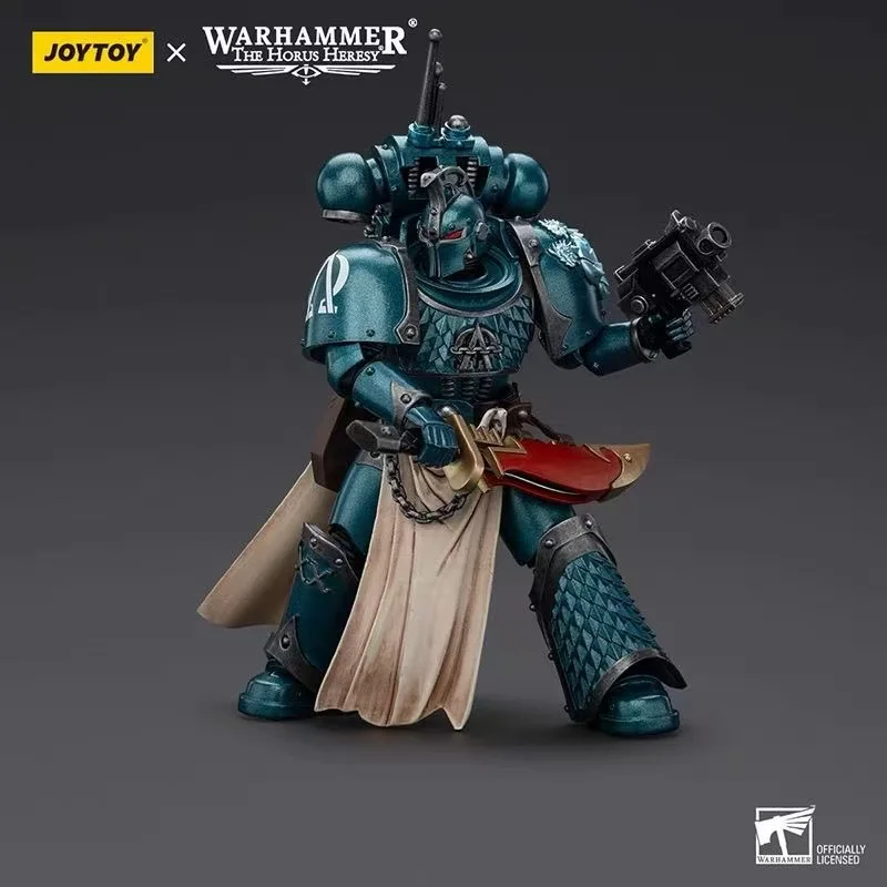 [NA STANIE] JOYTOY Warhammer 30K 1/18 Figurki Akcji Legion Alfa Legion Przezwiast z Mieczem Mocy Anime Militarne