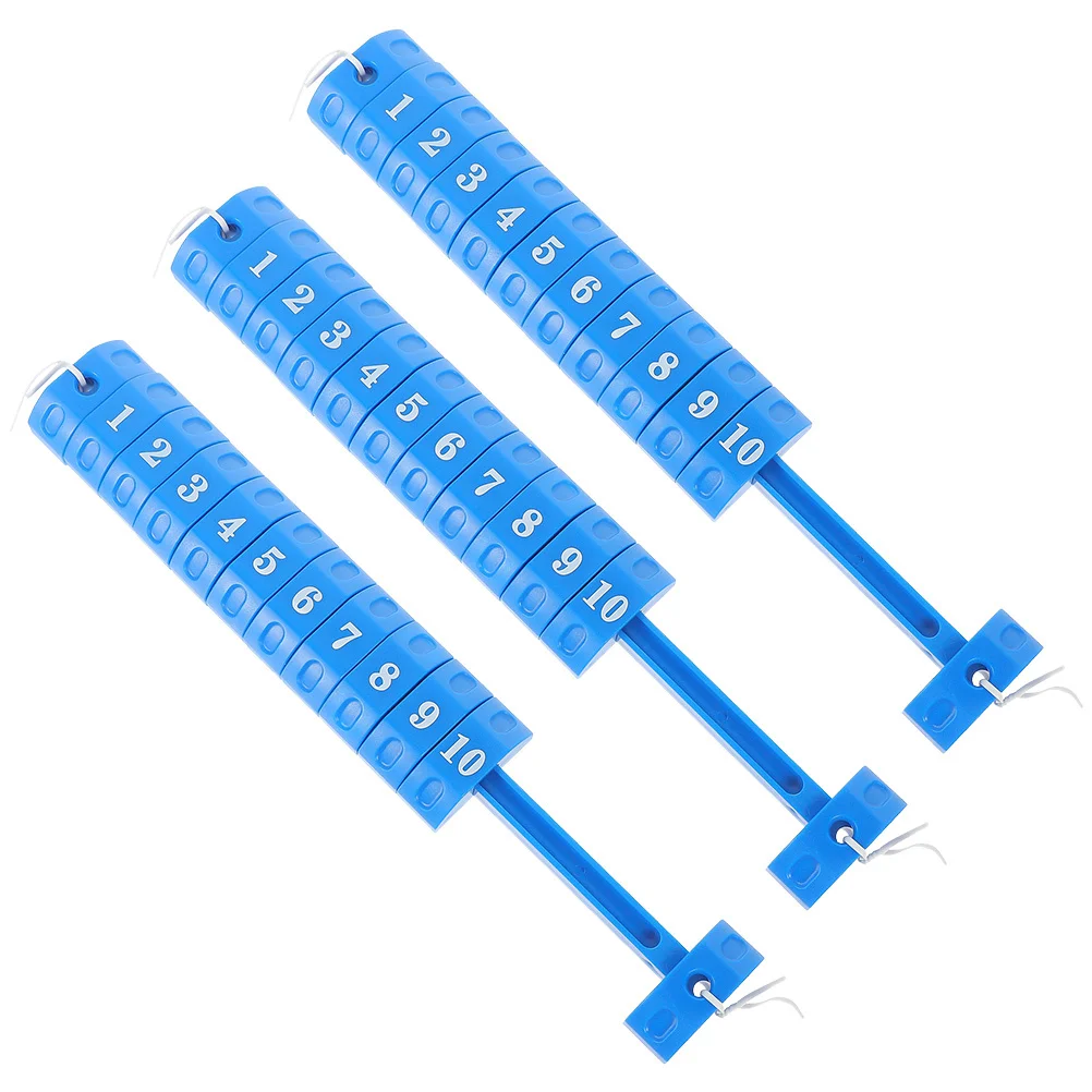 

3Pcs Foosball Score Keepers Sturdy Table Soccer Markers Compact Size Multi-Functional Scoring Devices Tennis Scores Keeper