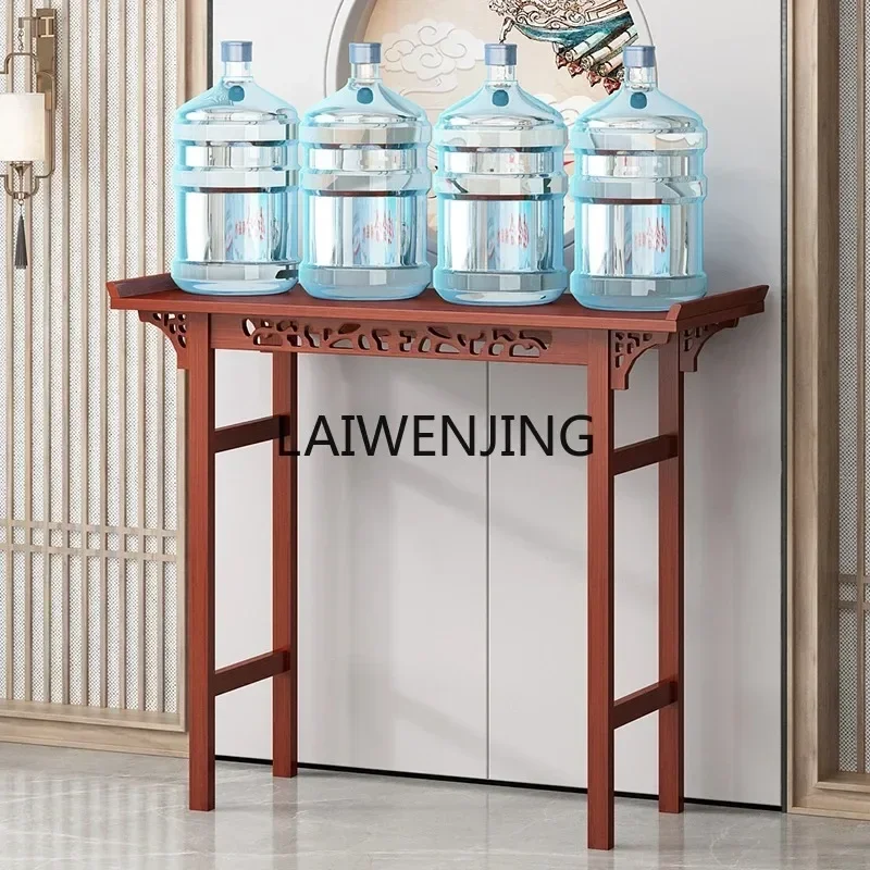 b12 against the wall, entrance table, engagement table, retro long strip case table, entrance table