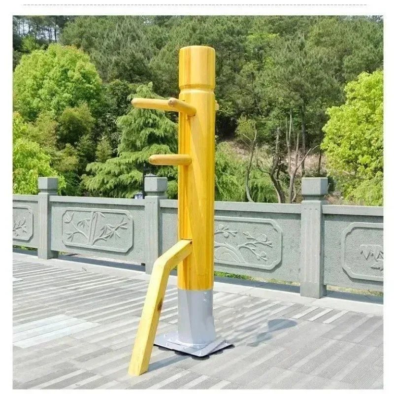 براءة اختراع فنون الدفاع عن النفس الصينية الجناح تشون دمية خشبية مجموعات الووشو معدات التمرين تخصيص ارتفاع IP رجل