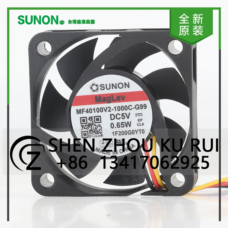 

Sunon 12 В 24 В 48 В постоянного тока 5 В 0,65 Вт AC EC 4010 40X40X10MM 4 см Медицинский инструмент Инвертор трехпроводной MF40100V2-1000C-G99 охлаждающий вентилятор