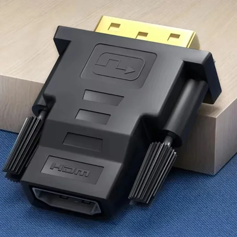 كابل محول HDMI إلى DVI، محول 1080P HD لأجهزة الكمبيوتر المحمول، الكمبيوتر الشخصي، PS4، جهاز فك التشفير إلى التلفزيون/الشاشة