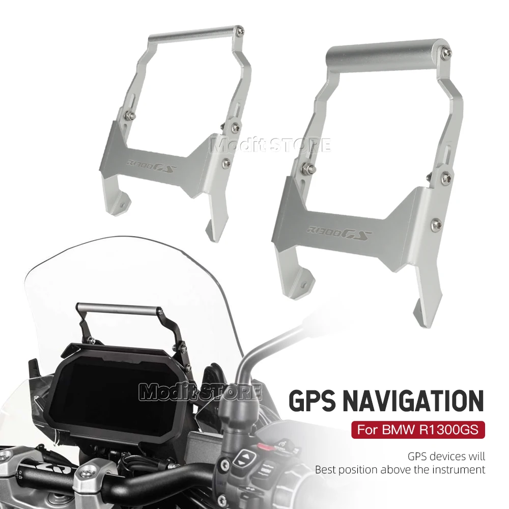 

For BMW R 1300 GS R1300GS 2023 2024 Motorcycle CNC GPS Phone Navigation Bracket Holder Mount Stand Accessories