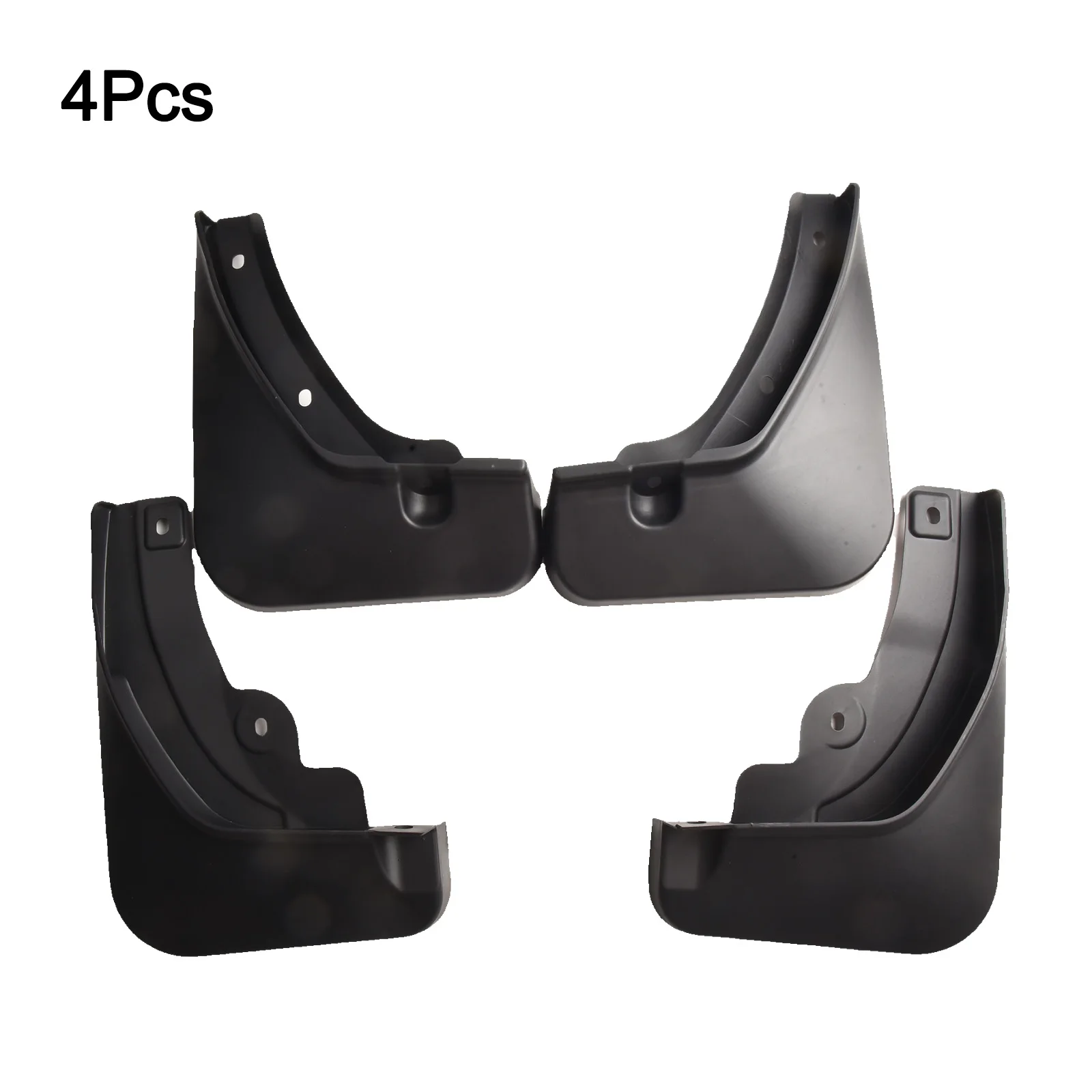 4Pcs Black Splash Guard Mud Flaps Guards- For Hyundai Ioniq 5 2020+ Exterior Parts Accessories Black Plastic Mudguards