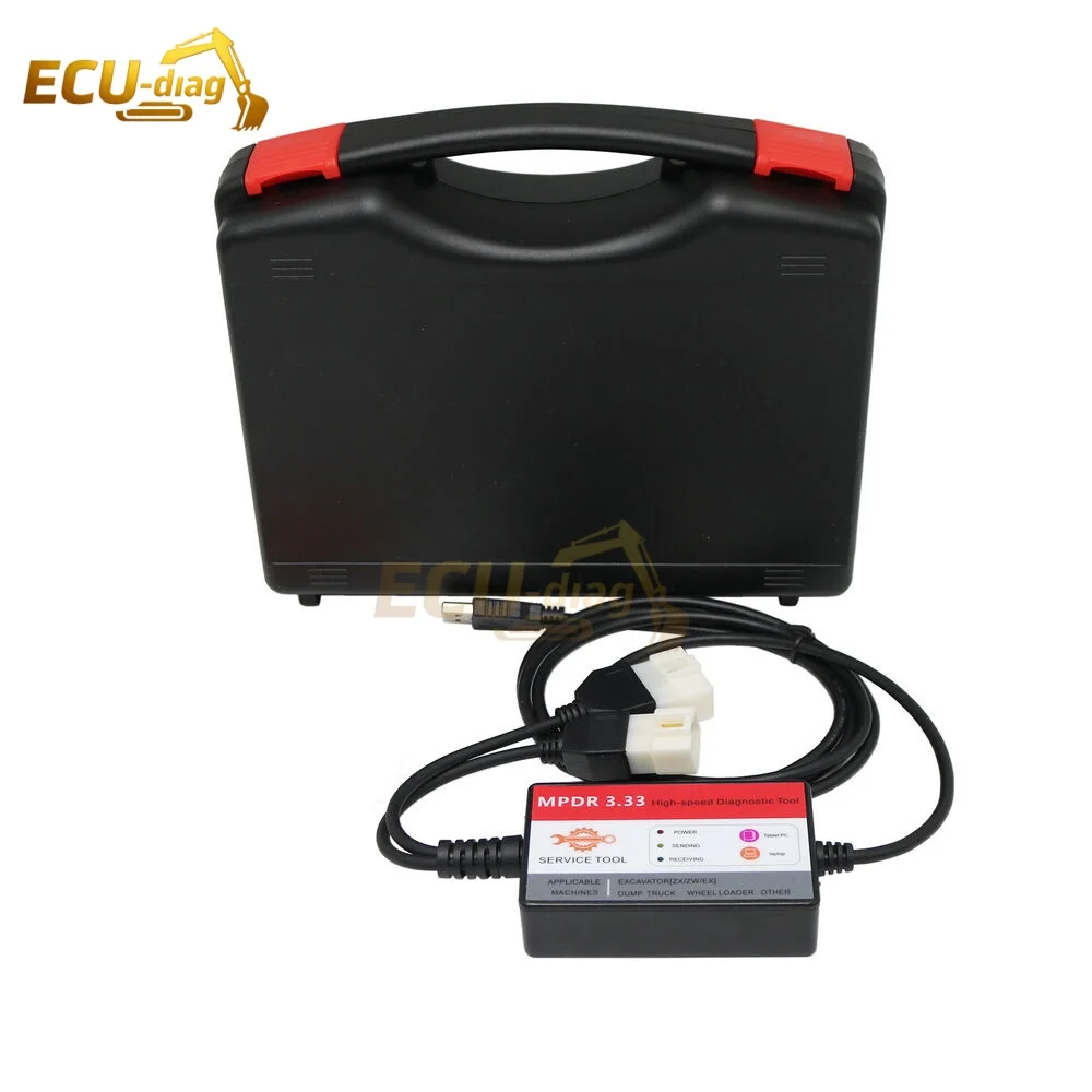 MPDR 3.33 Diagnostic Scanner For Hitachi with MPDR Software 3.33 for Hitachi ZW-6 ZW-5 ZW-1 ZXW-6 ZXW-5 ZXW-3 ZXW-1 ZW ZX Serial