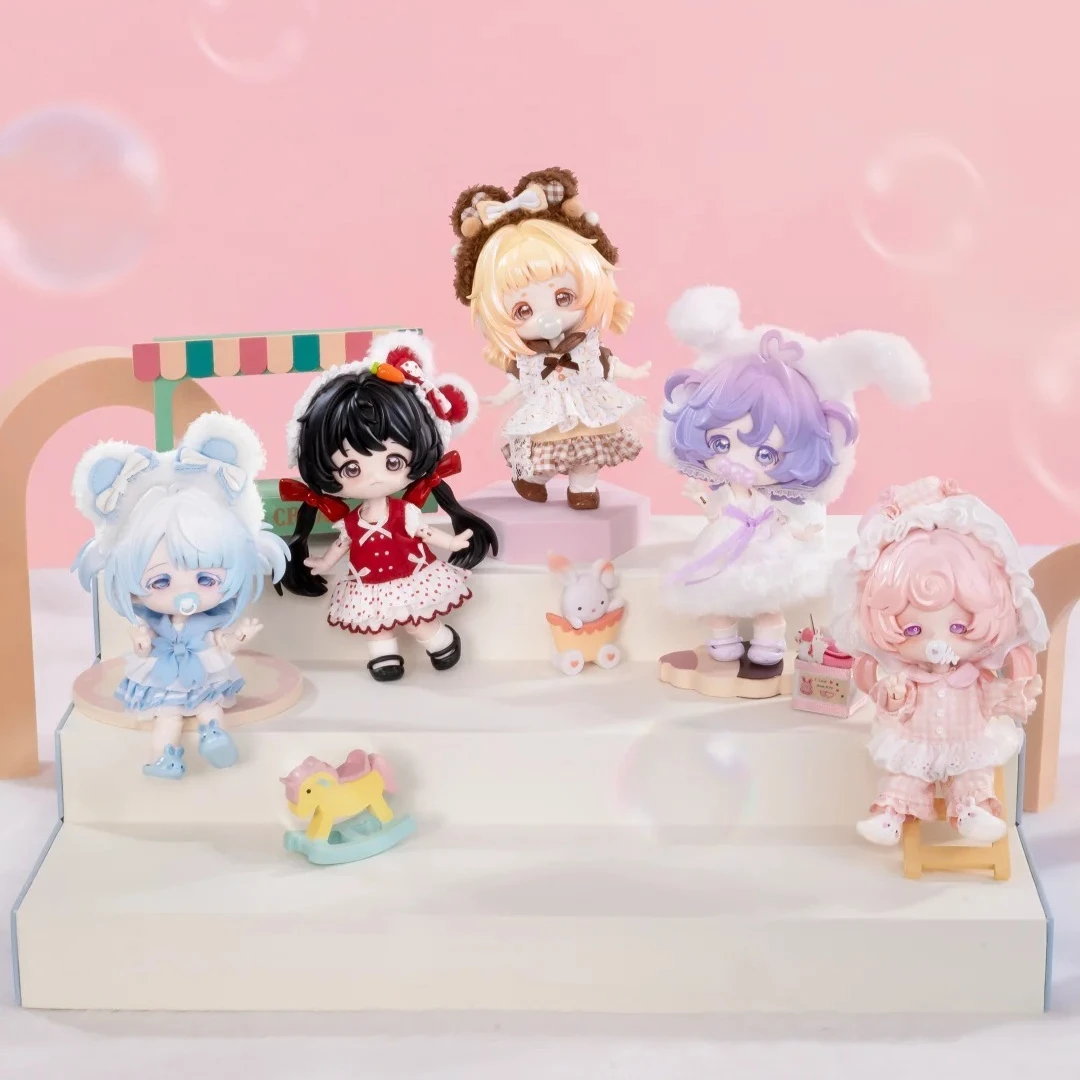 

Новый электрический питомец Bjd, модная игровая слепая коробка, оригинальный молочный торт, мечта, слоеная серия, 14 см, подвижная суставная кукла, кукла ручной работы, подарочные игрушки