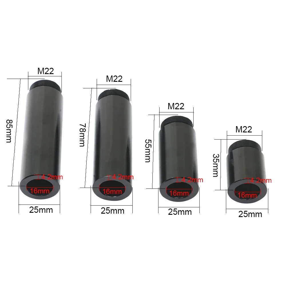 Haojiayi Rohr verlängerung sring co2 o. d.25mm Linsen rohr für CO2-Laserschneidmaschine