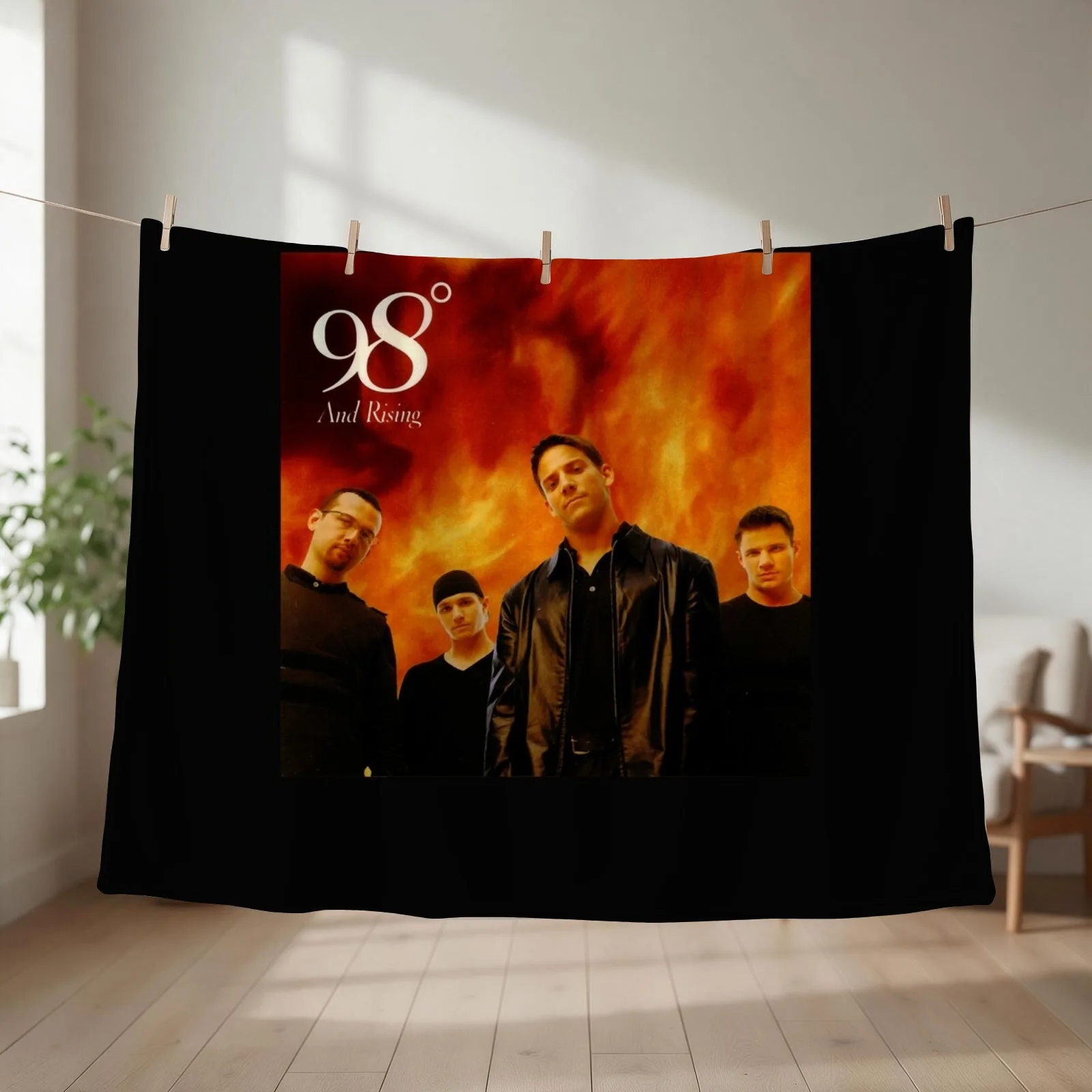 the best boyband 98 degrees Classic Throw Blanket cosplay anime Blankets For Baby Flannel Fabric Summer Beddings Blankets
