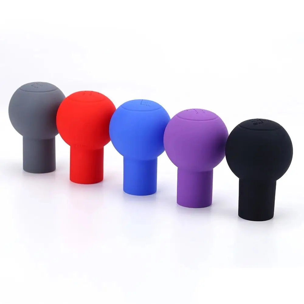 

NonSlip Car Silicone Gear Shift Knob Cover Gear Shift Grip Manual Lever Knobs Case Protector Bump Stick Car Interior Accessories