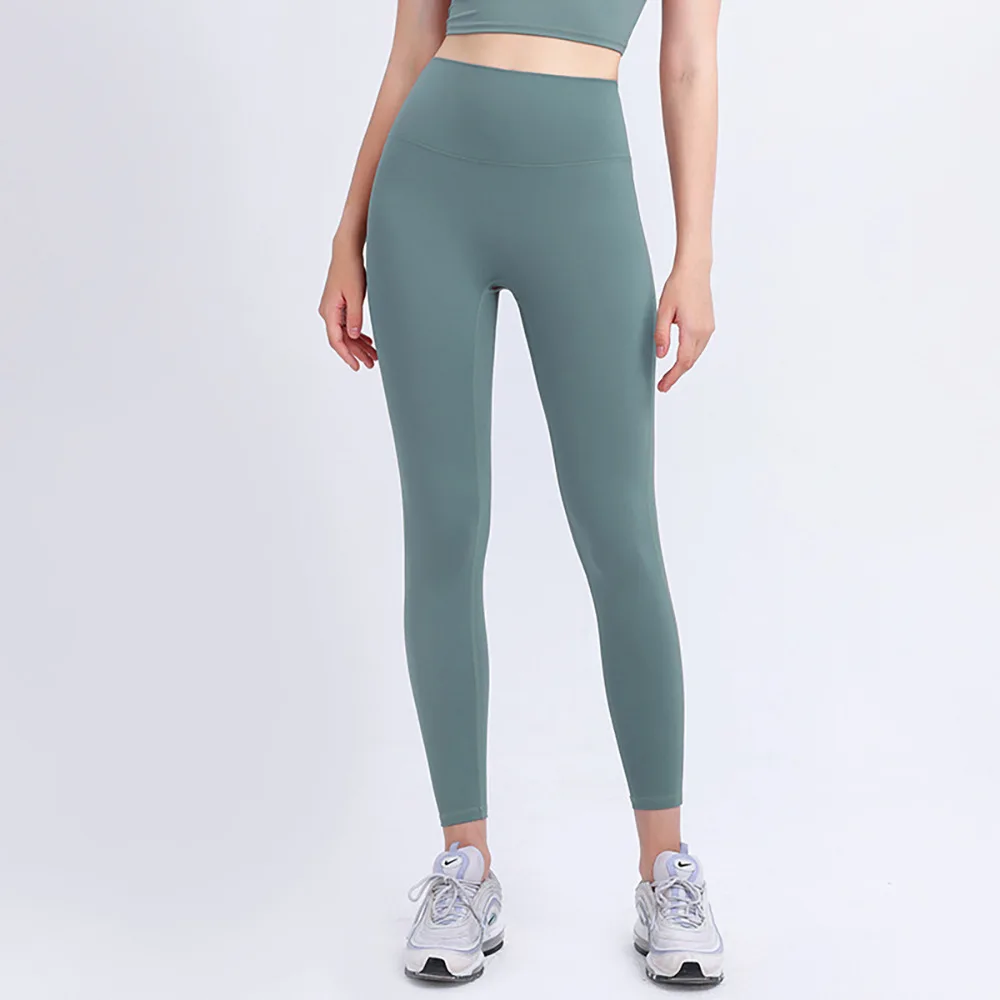 High Waisted Yoga Pants for Women, Skinny Sports, Cropped Pants that Lift, No restraint, Quick-drying, Fitness and Running