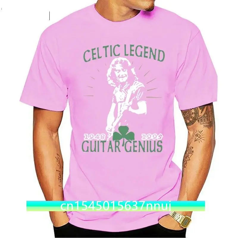 Fashion Men's Punk T-shirt Rory Gallagher Inspired Mens T-Shirt Men's Short Sleeve T-shirt