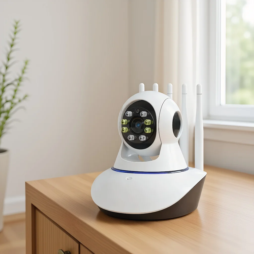 

Wireless Home Security Camera - IP HD with Night Vision and Two-Way Audio