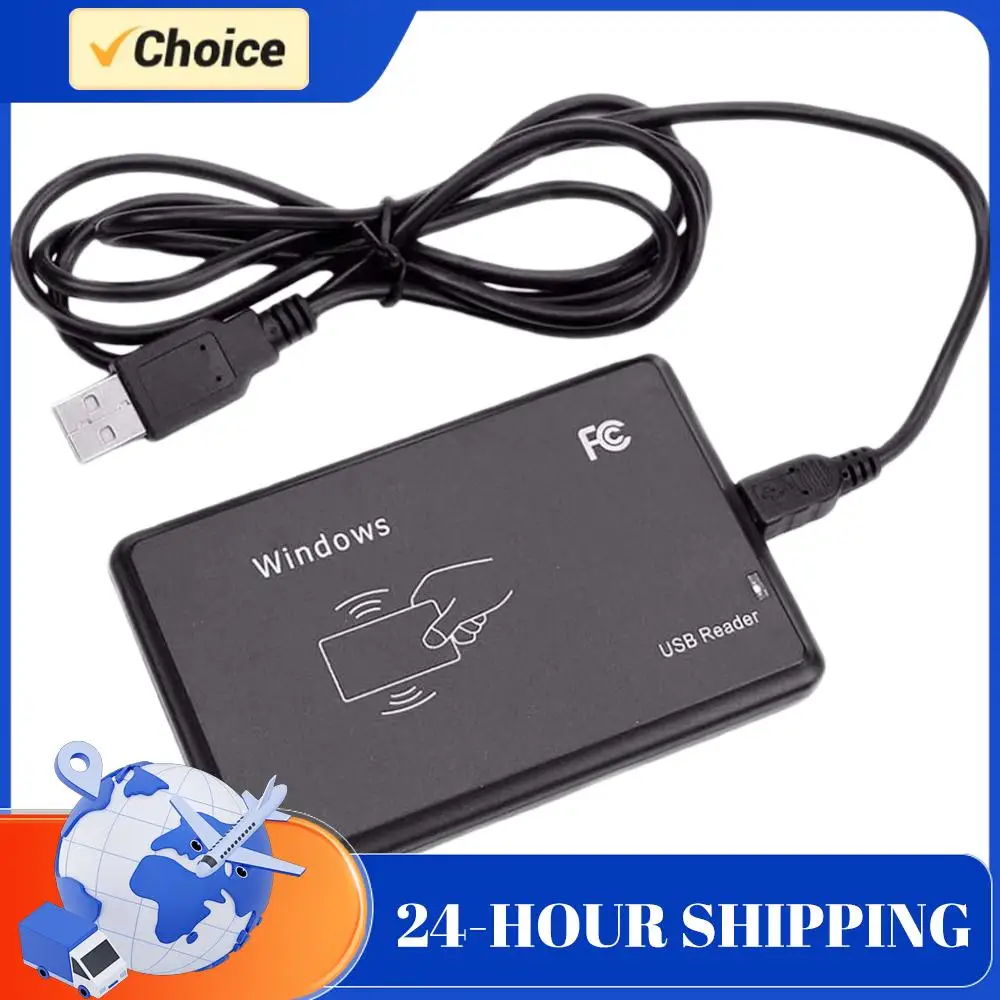 Contactless IC Card Reader Writer 13.56MHz Access Control Encrypted Programmer Compatible for Windows Linux MacOS