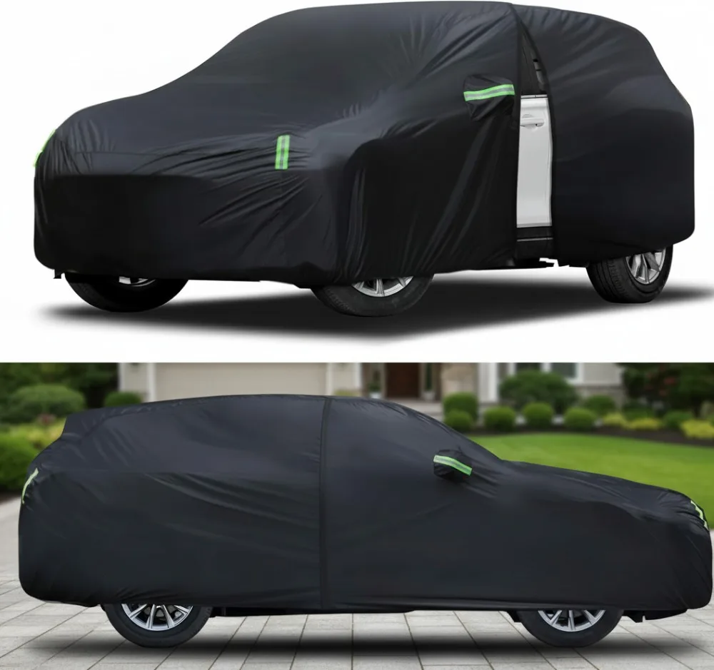 

Universal SUV Car Cover Waterproof All Weather Protection Up to 181 Inch Fit for Various Models