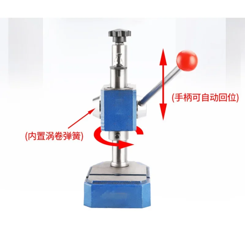 J03-0.5A Precision Manual Drilling Machine, Maximum Clamping Height 140mm, Nominal Pressure 5KN