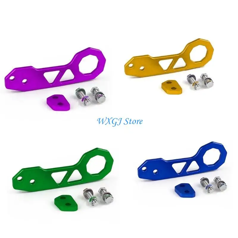 

37JE Innovations Tow Universal Aluminum Alloy Rear Bumper Towing Tow Hook Hauling