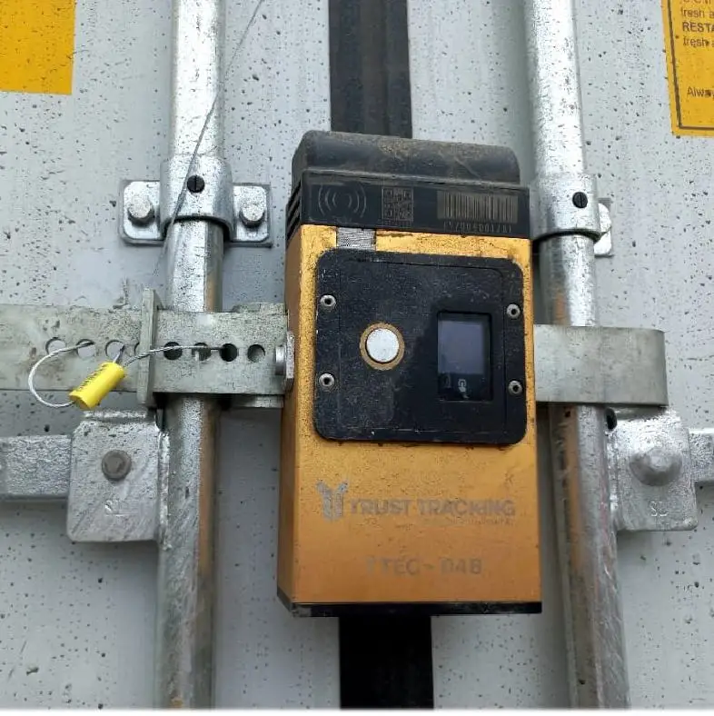 جهاز تعقب قفل حاوية GPS JT705 فتح القفل عن طريق رمز الاستجابة السريعة على الموقع وتطبيق برنامج الرسائل القصيرة عن بعد #5