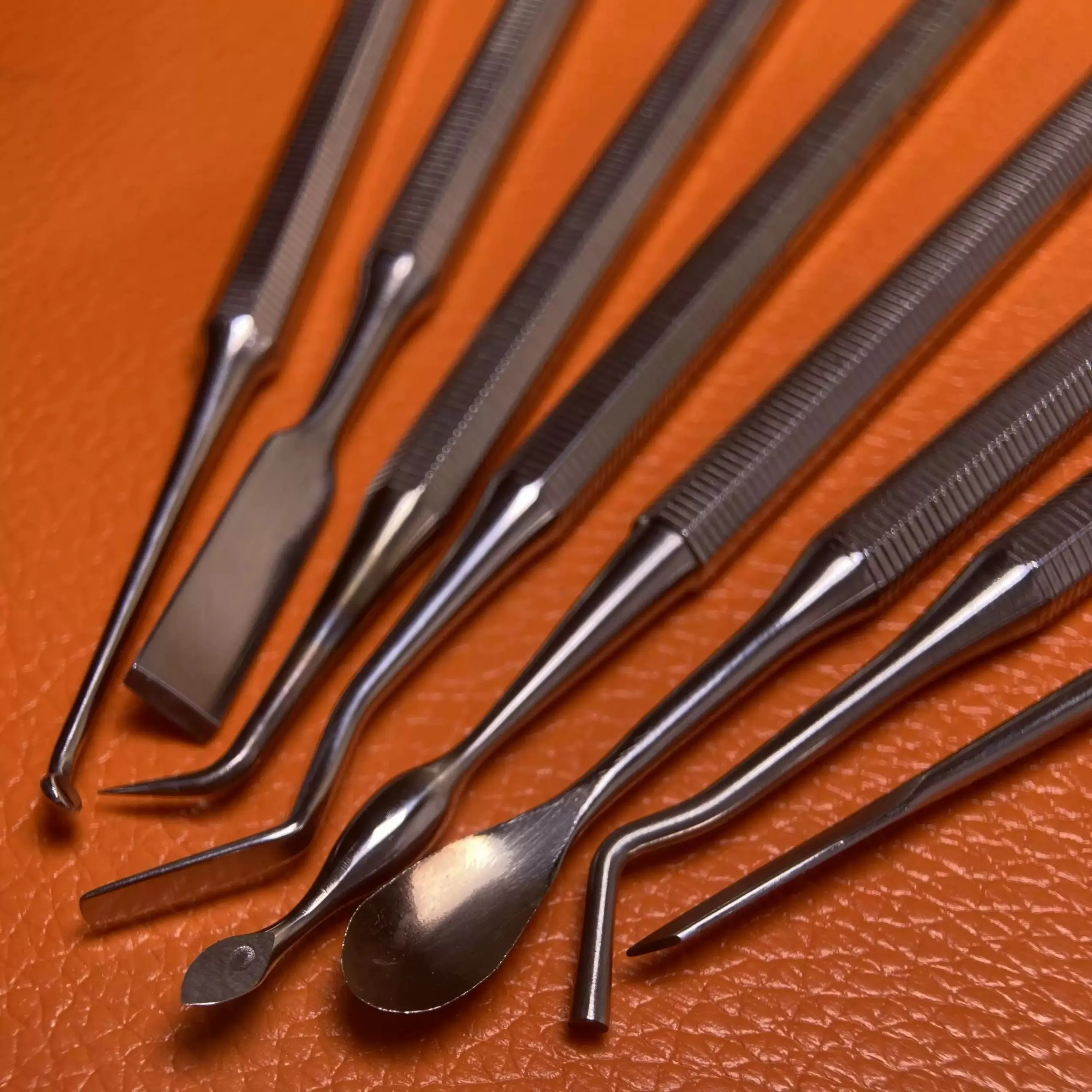 مجموعة أدوات نحت احترافية لصنع المجوهرات، تتضمن سكاكين النحت والملف والمغرفة للنماذج الأولية وعملية الصب #4