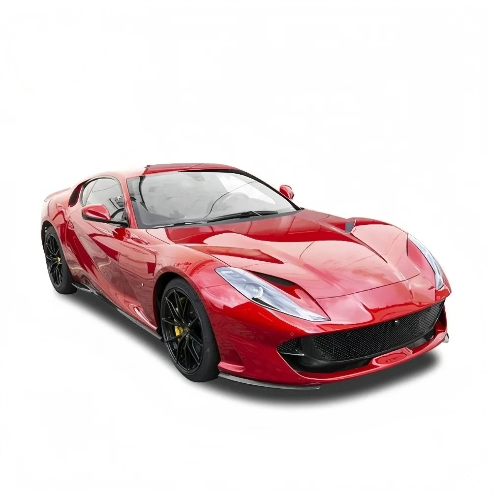 For 812 High Quality OEM Style Dry Carbon Fiber Front Bumper Decoration with Front Center Lip Suitable 6