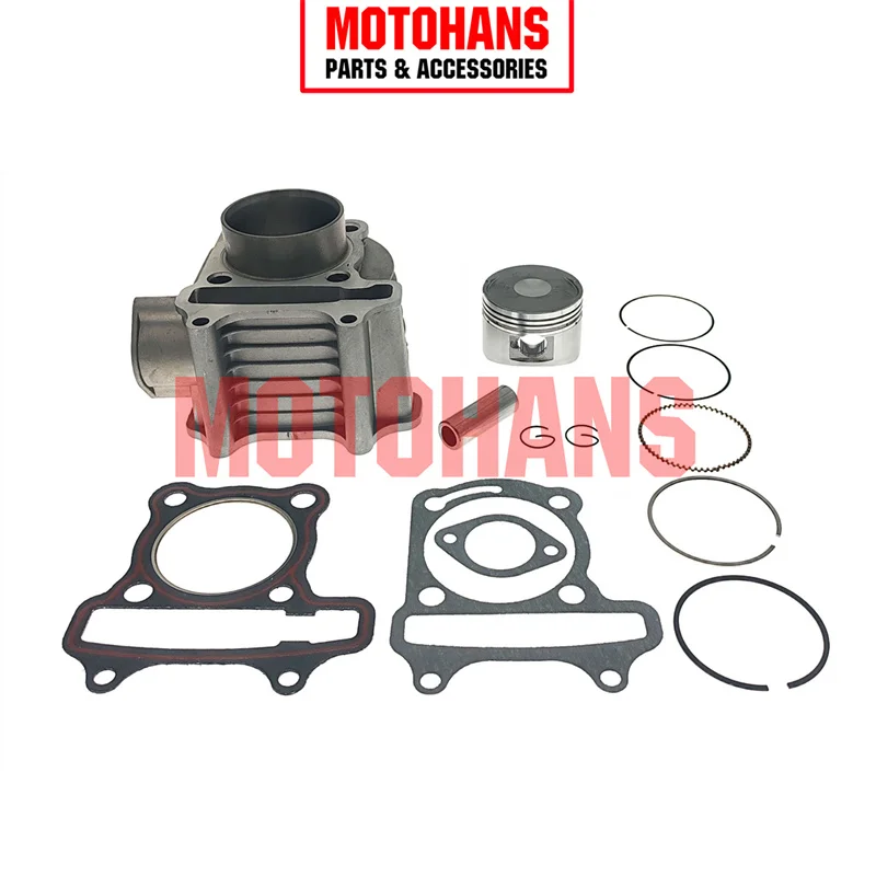 HM18080021A 52.4MM BORE CYLINDER KIT FOR 125CC KYMCO AGILITY 06 EURO3 06-08 CARRY 11 PLUS 14 PLUS E4 16 R16 08-12 RS 09