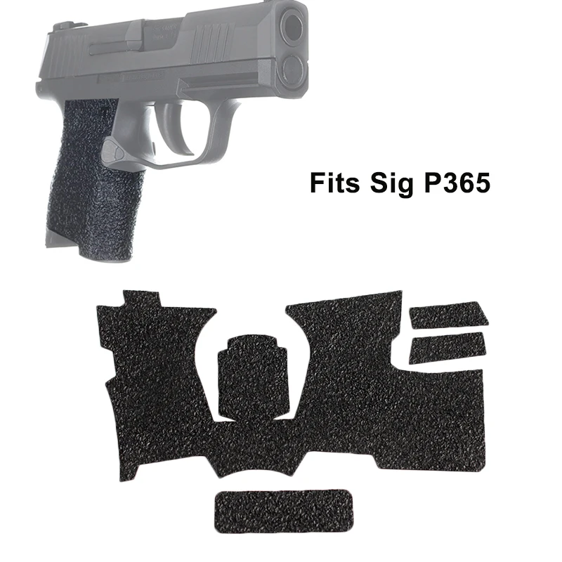 Rubber/Matte Black Grip Wrap for Sig Sauer P365 1pcs Glock accessories For Tactical Hunting