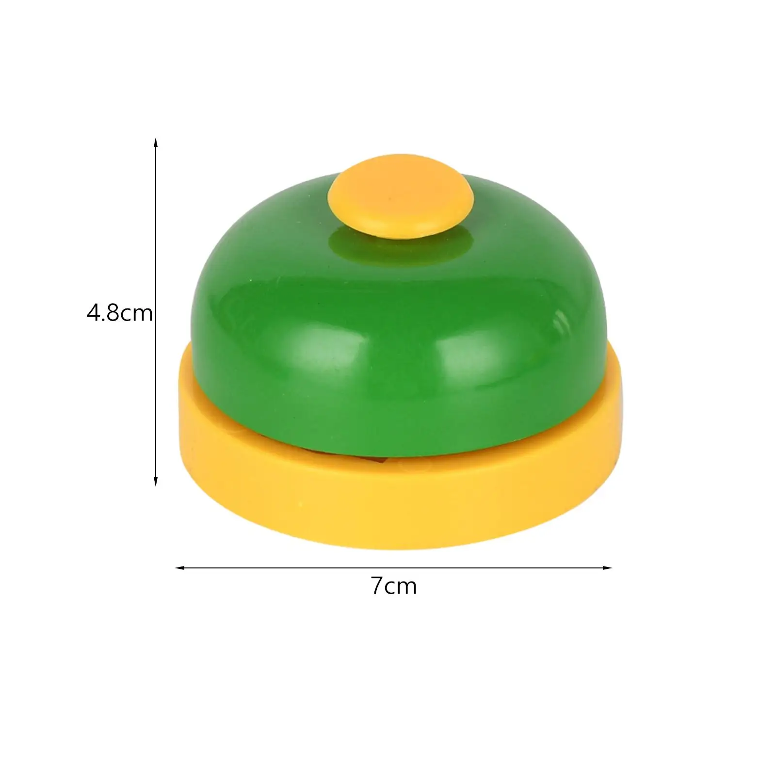 Campana de llamada de juego, campana de mano multifunción para aula, paquete de 2 a 6 unidades