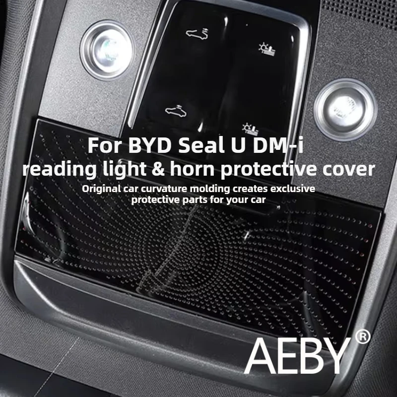 

AEBY For BYD Seal U DM-i 2020-2025 Dome Light Speaker Grill Cover ABS Plastic Speaker Grill Easy Install Interior Accessories