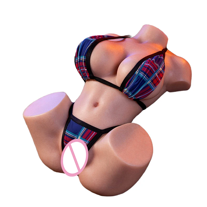 MIVM Half Body Silicone Sex Doll Realistic 3D Female Lifelike Big Breast Real Ass Anal Vagina Male Masturbator Adult Sex Toys 18