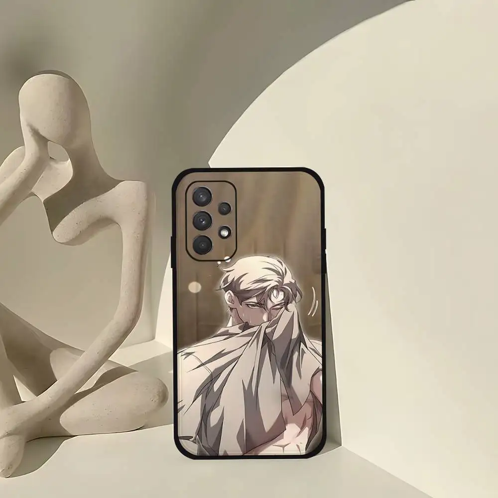 حافظة هاتف Omerta BL Manhwa لهاتف سامسونج S24/S25/S22 S30/A51 52/Lite/Ultra/5G/Plus/FE - حماية رفيعة ضد الصدمات باللون الأسود #6