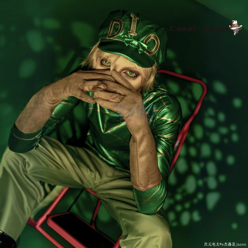 أزياء أنيمي جوجو الغريبة للمغامرة دييغو براندو أزياء تنكرية موحدة لحفلة الهالوين للنساء والرجال دعائم الكرنفال