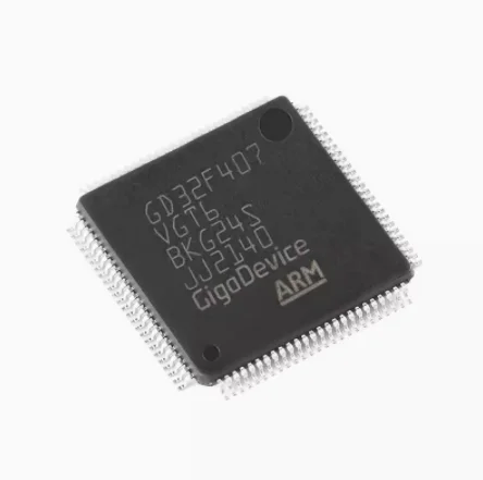 

Оригинальный GD32F407VGT6 LQFP-100 ARM Cortex-M4 32-битный микроконтроллер-MCU чип