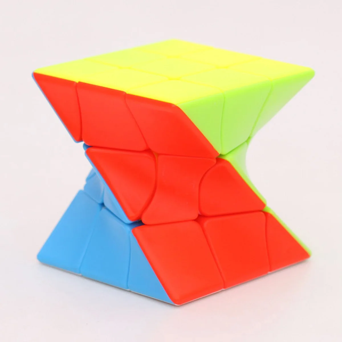 Magic Cube 3x3x3 Twisted Strange-shape Magic Cube Stress-relieving Puzzle Professional Smooth Speed Game Children's Toy Gift