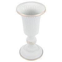 Golden Metal Vase Small Simple Design Decorative Flower Vase For Home Office Desk Modern Vintage Centerpiece Rustic