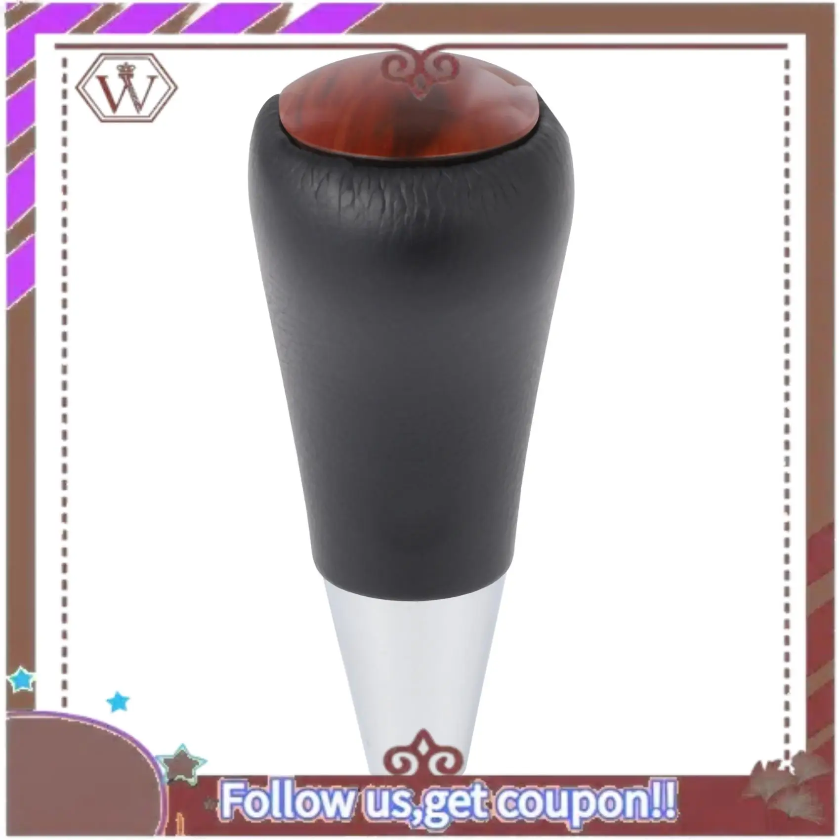 

A57E-Wood Grain Car Gear Shift Knob For Toyota Corolla Camry/Harrier Fortuner Crown Land Cruiser Lever Shifter Stick