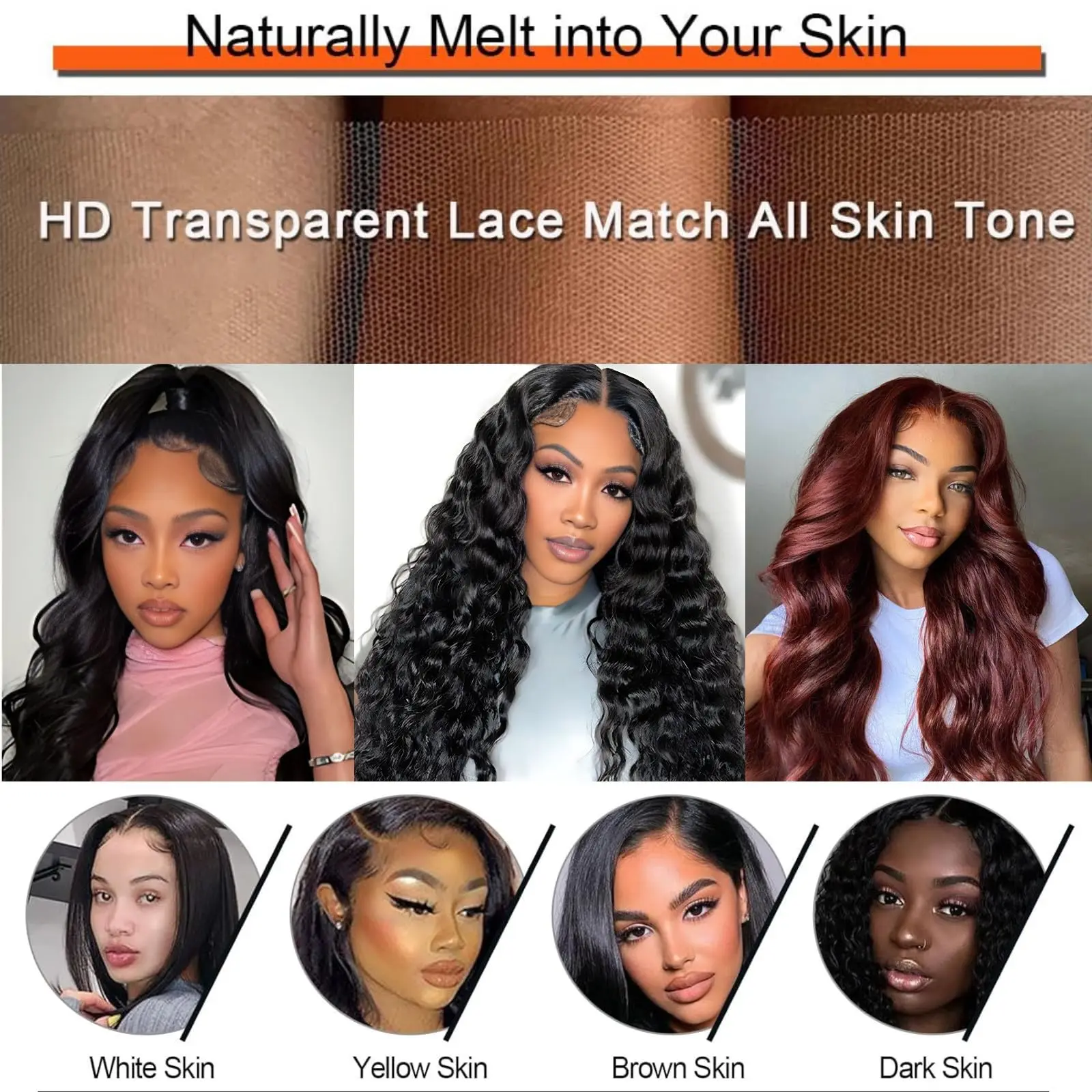 100% Human Hair Brazilian 30 42 Inch Body Wave 13x4 13x6 HD Transparent Lace Front Wig Black 5x5 Lace Frontal Wigs Pre Plucked image 3
