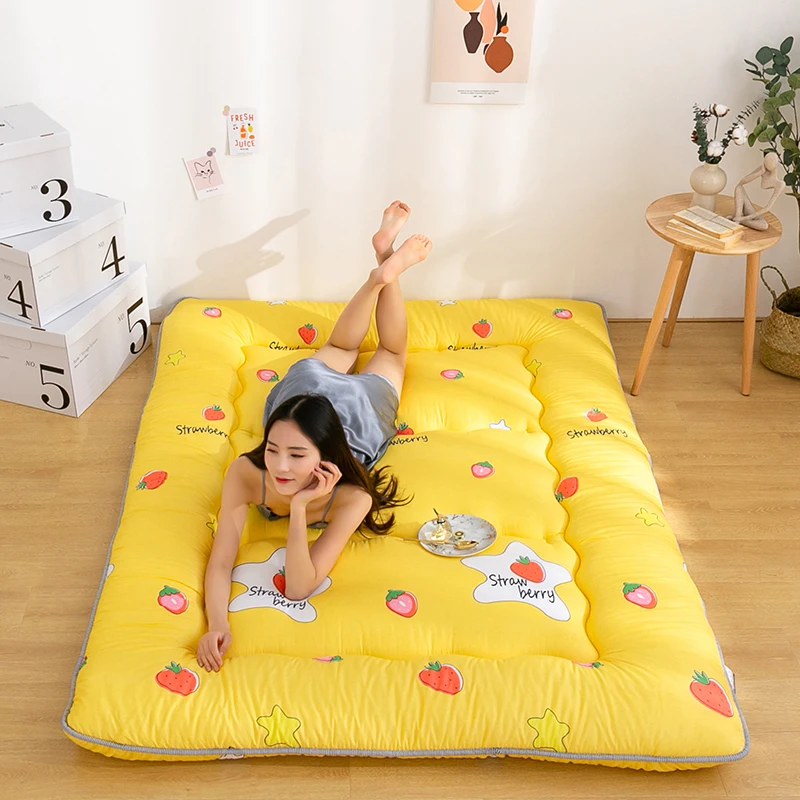 Japanese-style thickened tatami mattress lazy bedroom floor artifact foldable mats household bed mattress floor sleeping pad