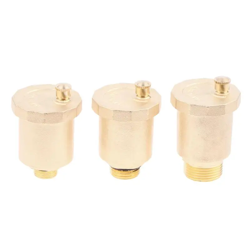 

DN10 DN15 DN20 DN25 Automatic Air Vent Valve Brass Material for Water Heating System Fast Deaeration Reliable Use