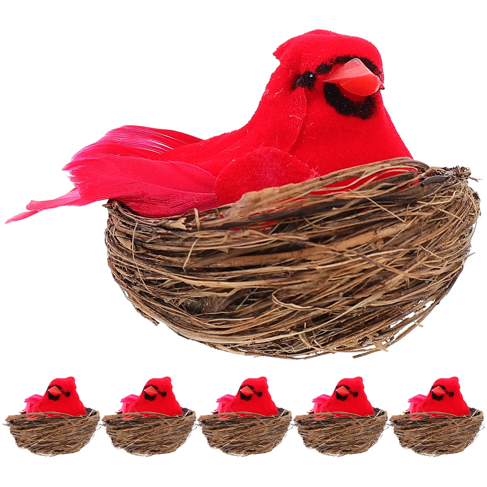 

Household Decor Christmas Decoration Bird Home Figurine Models Foam Simulation Adorn