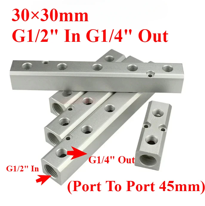 ( To Port 45mm)30x30mm G1/2