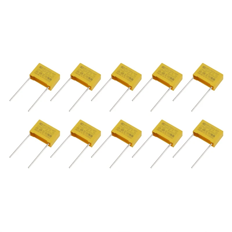 

HOT-100 Pcs AC 275V 0.22UF Polypropylene Film Safety Capacitors MPX