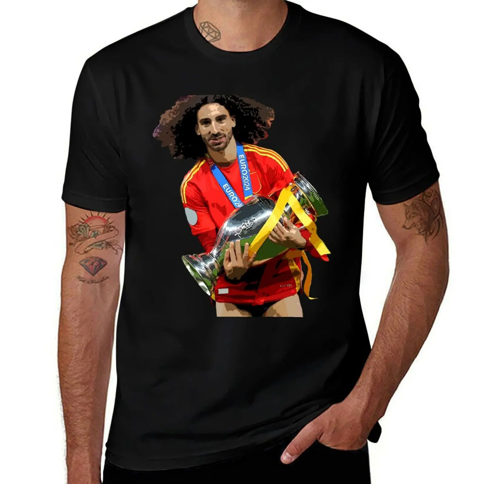 

Marc Cucurella T-Shirt shirts graphic tee graphic t shirt vintage summer clothes sublime fitted t shirts for men